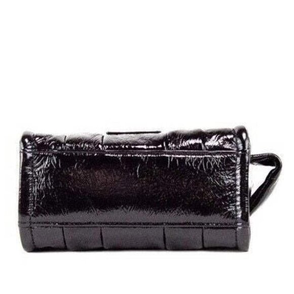 #135 - Marc Jacobs The Shiny Crinkle Crossbody Tote Bag Black - MINI NWT - Picture 9 of 11